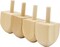 Hanukkah Wood Dreidels, Design Your Own Dreidel, DIY 1.5" Inch Unfinished Natural Wooden Chanukkah Dreidels (30-Pack)